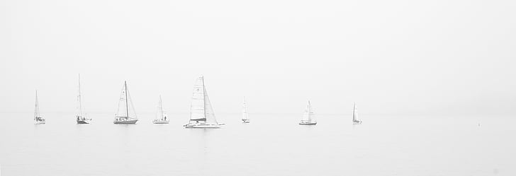 white sailboat lot