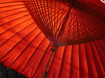 red paper oil umbrella wallpaper