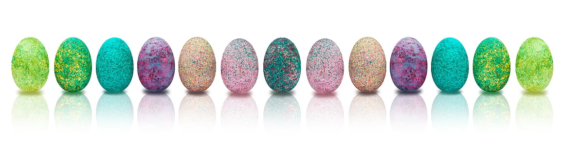 assorted-color Easter Egg lot