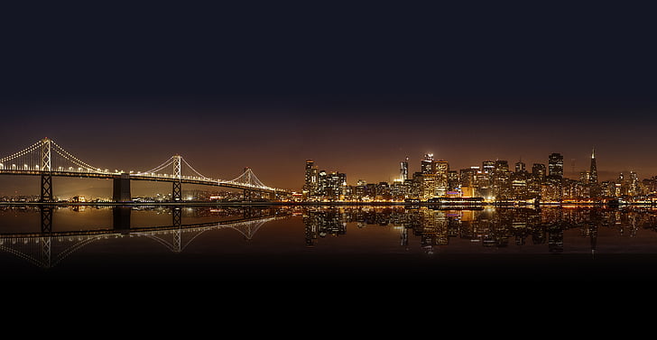 panoramic photography of cityscape