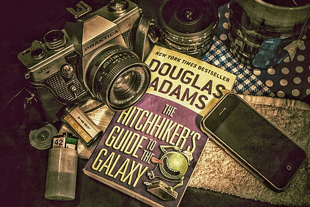The Hitchhiker's guide to the Galaxy by Douglas Adams book
