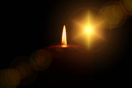 candle light illustration