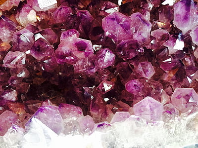 purple gemstone lot