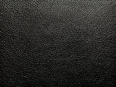 black leather textile