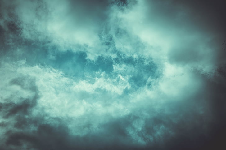 Royalty-Free photo: White and black clouds | PickPik