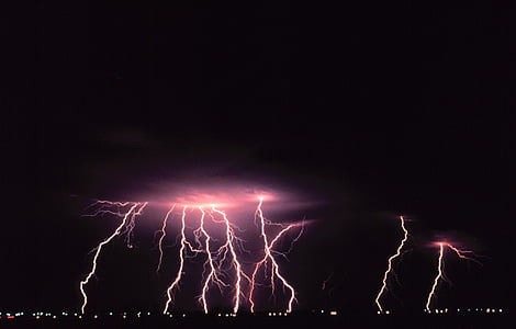 thunder storm illustration