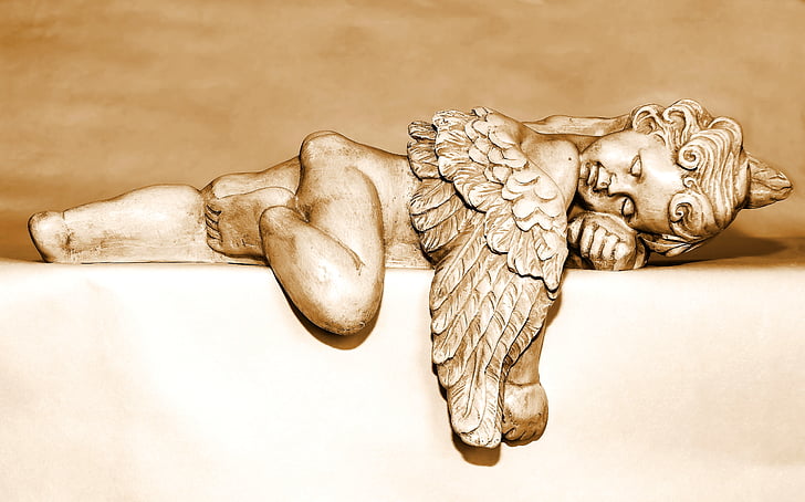 angel ceramic figurine