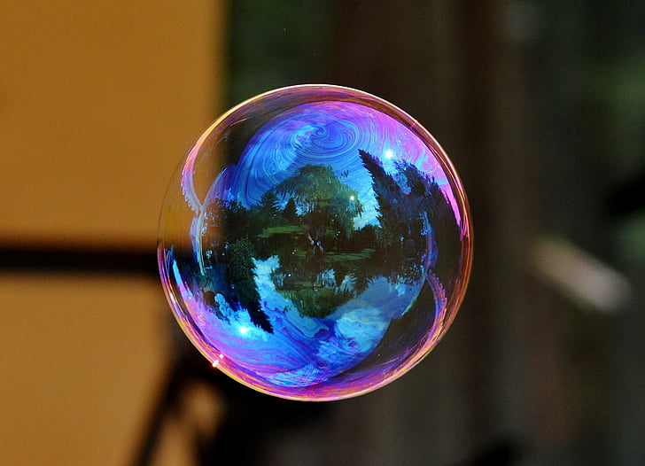 bubbles close-up photo