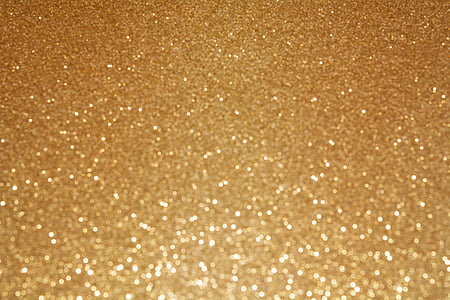 photo of gold glitter textile