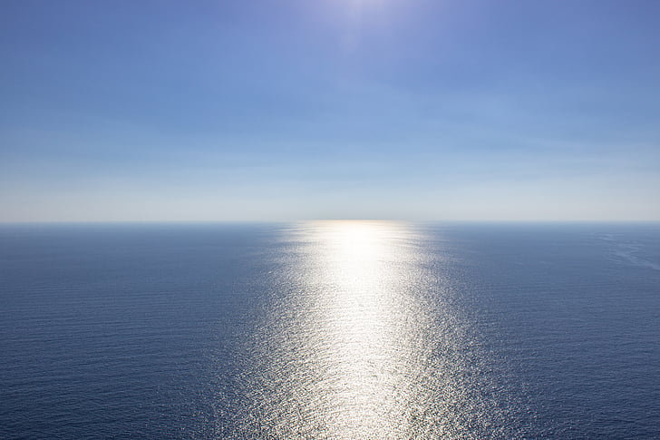 landscape photography of ocean under clear sky during daytime