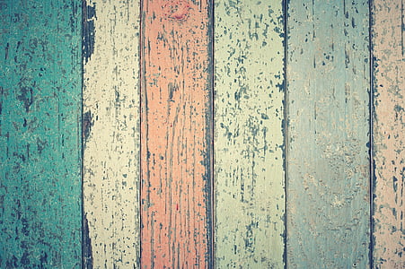 green, white, black, gray, and brown wooden plank