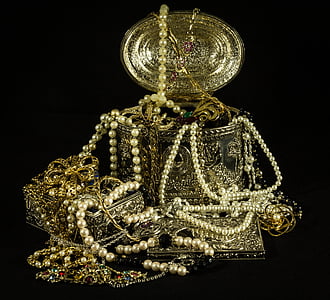 assorted beaded pearl jewelries