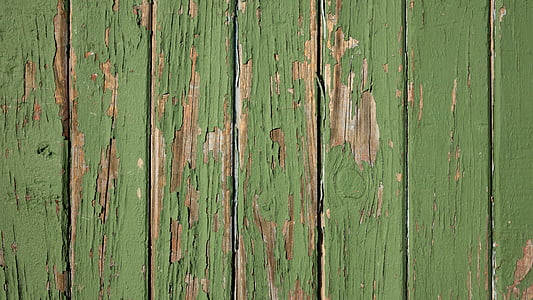 green wooden plank