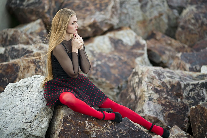 26,670 Red Dress Black Tights Stock Photos, High-Res Pictures, and Images -  Getty Images