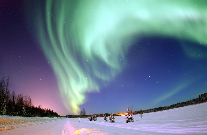 Royalty-Free photo: Aurora borealis | PickPik