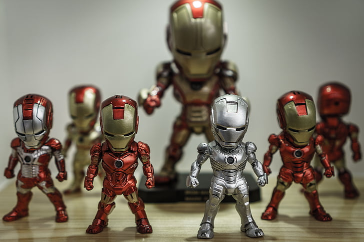 photo of Marvel's Ironman figurine collection