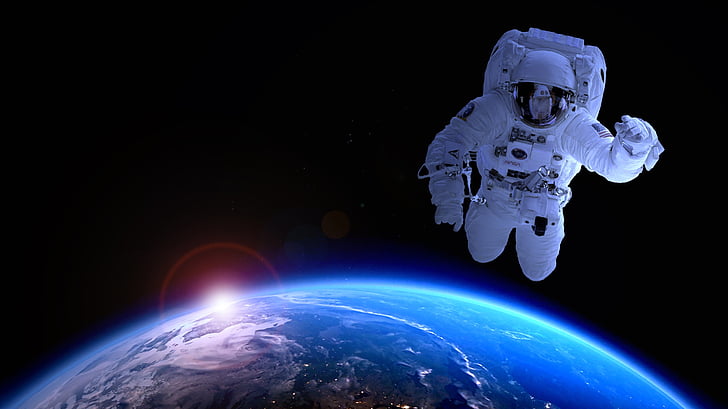 Astronaut Floating in Space Wallpapers  Top Free Astronaut Floating in Space  Backgrounds  WallpaperAccess