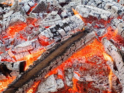 burned firewood