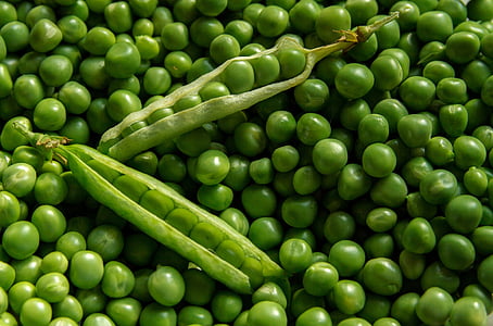 green peas closeup photography