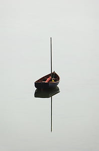 brown boat on body of water