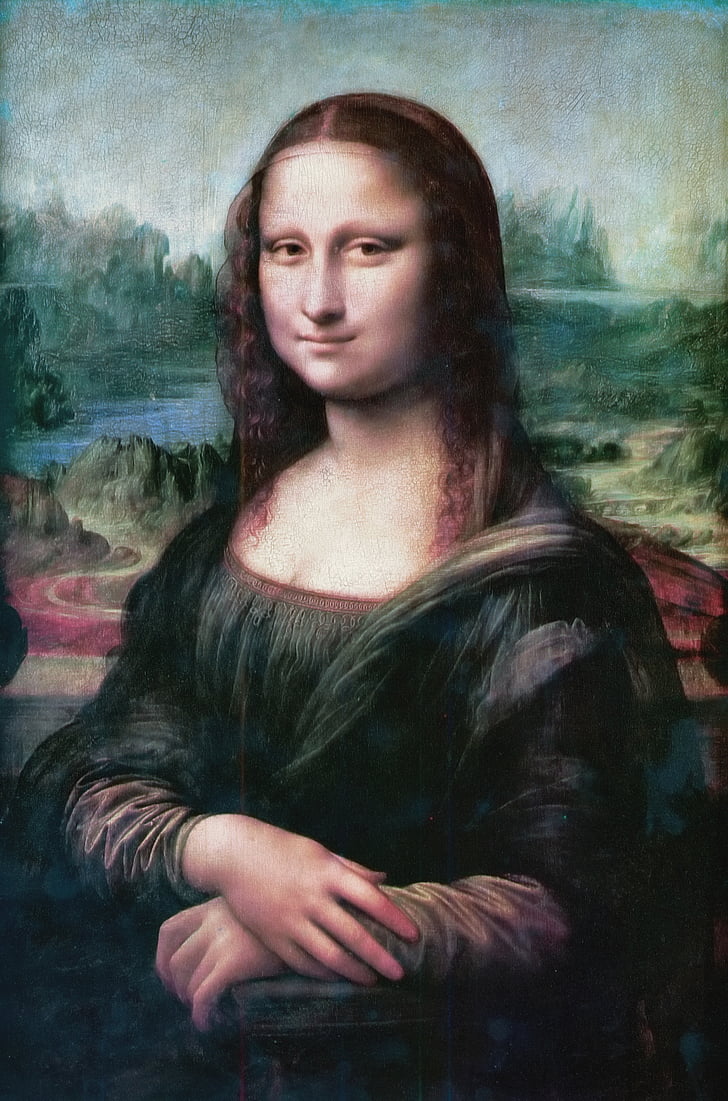 Mona Liza by Leonardo Da Vinci painting